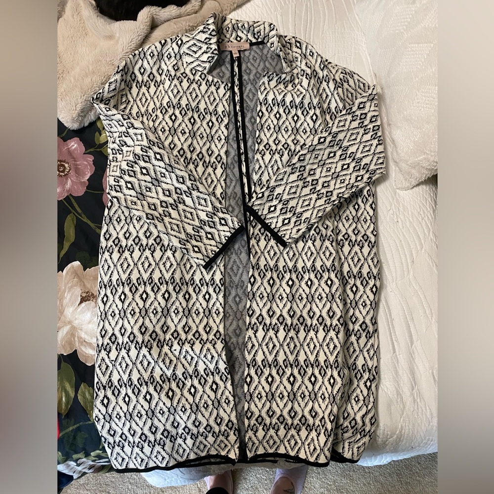 Philosophy Long Line Blazer